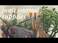 Junk journal supplies pouch | Get ready for #JunkJournalJuly!