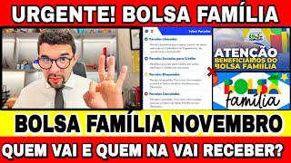 BOLSA FAMÍLIA NOVEMBRO: QUEM VAI E QUEM NÃO VAI RECEBER? LIBERADO, BLOQUEADO E CANCELADO screenshot 5