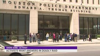 Activists want answers in deadly raid