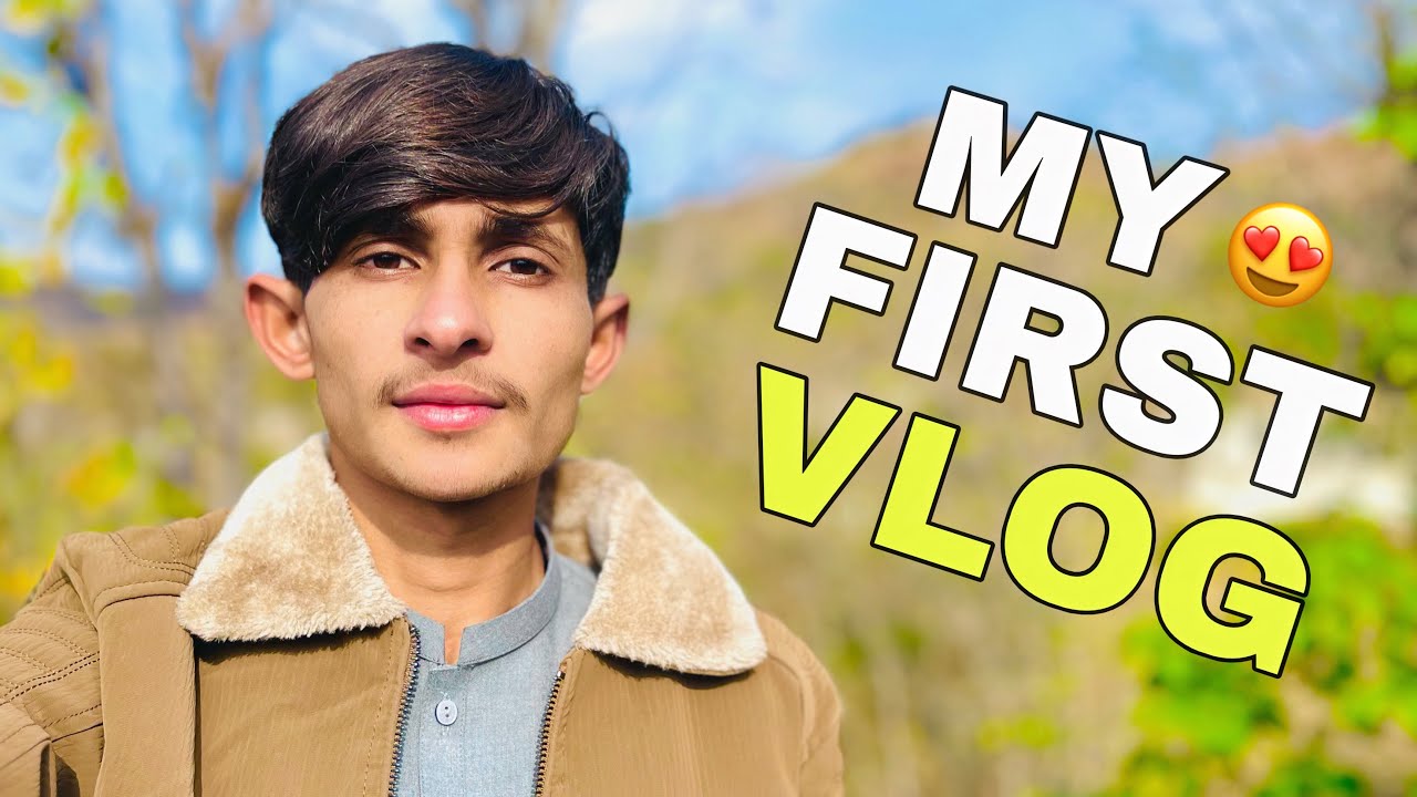 My First Vlog On YouTube || Saddam Shah || 