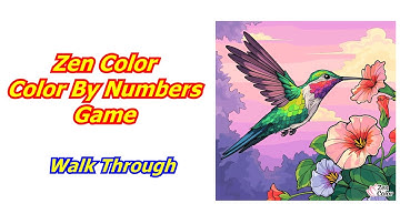 Zen Color - Color By Number Walk Through