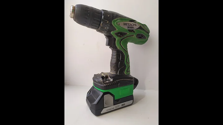 Hitachi new 18V battery  - old Hitachi 18V Tool Adapter ( Jadapters )