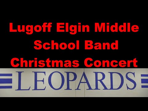 Lugoff Elgin Middle School Band Christmas Concert  2023