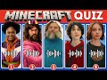 Guess the Minecraft Movie Characters by Their Voice & Emojis🧟♂️🍿 Steve, Garbage Man, Chicken Joсkey