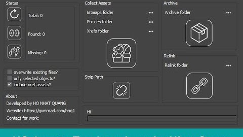 HQ Assets Tracker share by Nhat Quang