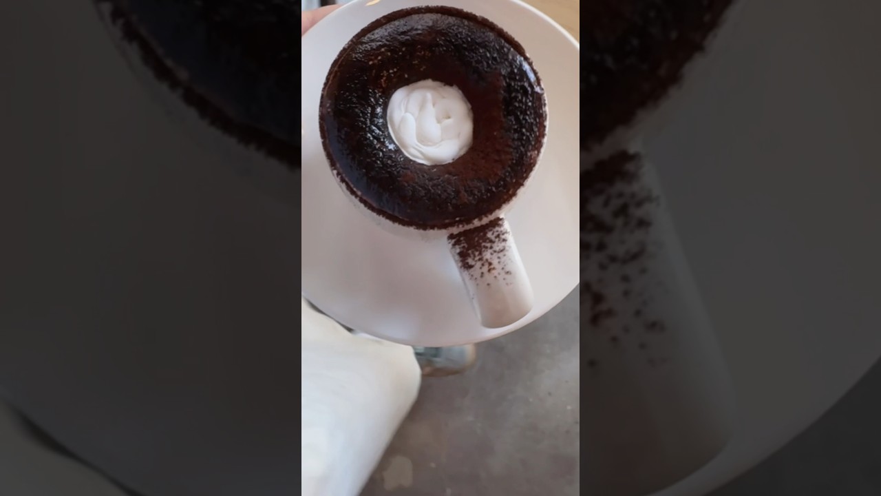 Getting the chance to finally try the donut latte at Stagger Coffee 