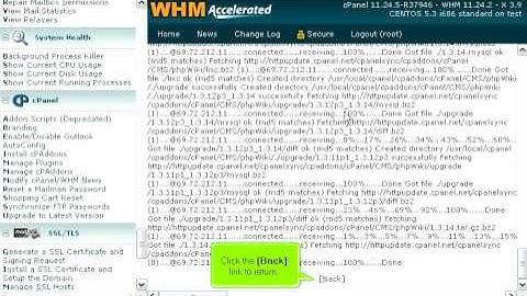 How to install and manage cPanel Addons in WHM