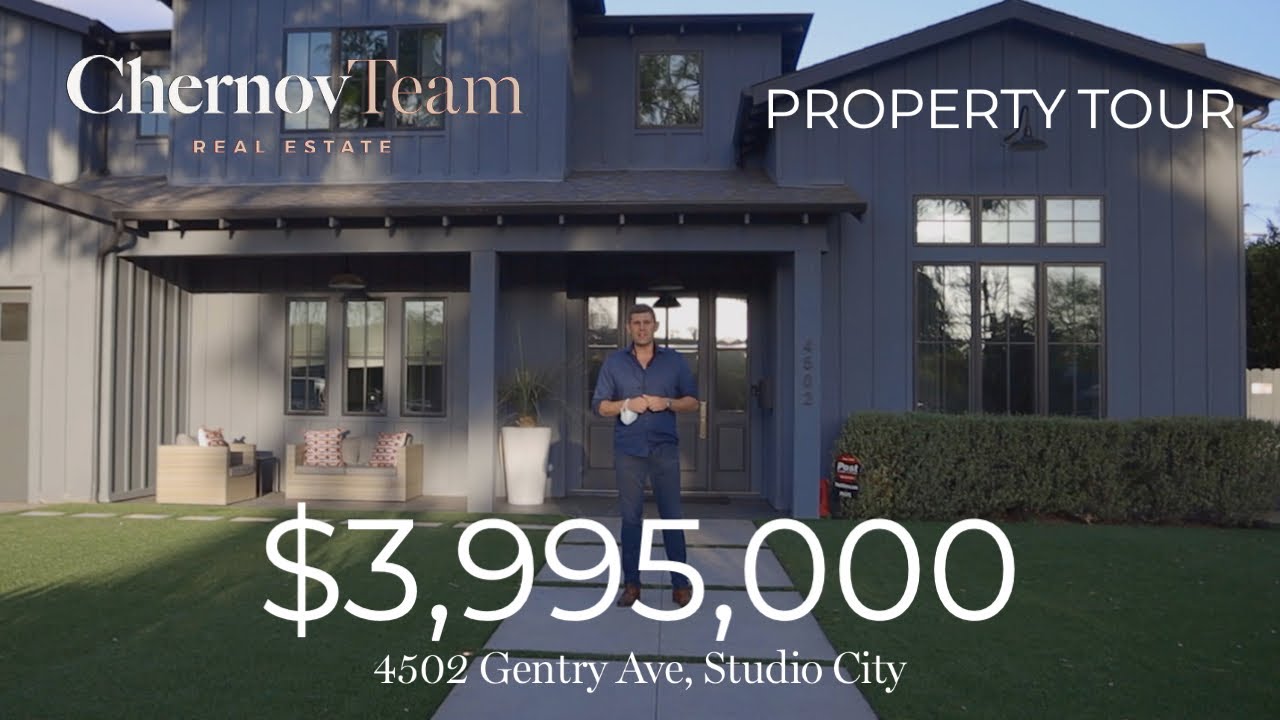 Property Tour 4502 Gentry Ave Studio City YouTube