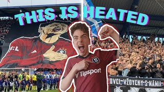 THE MOST UNDERRATED FANS IN EUROPE??? SPARTA VS BANIK OSTRAVA VLOG!!