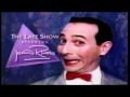 Pee-Wee Herman Guest Host on Joan Rivers The Late Show 1987