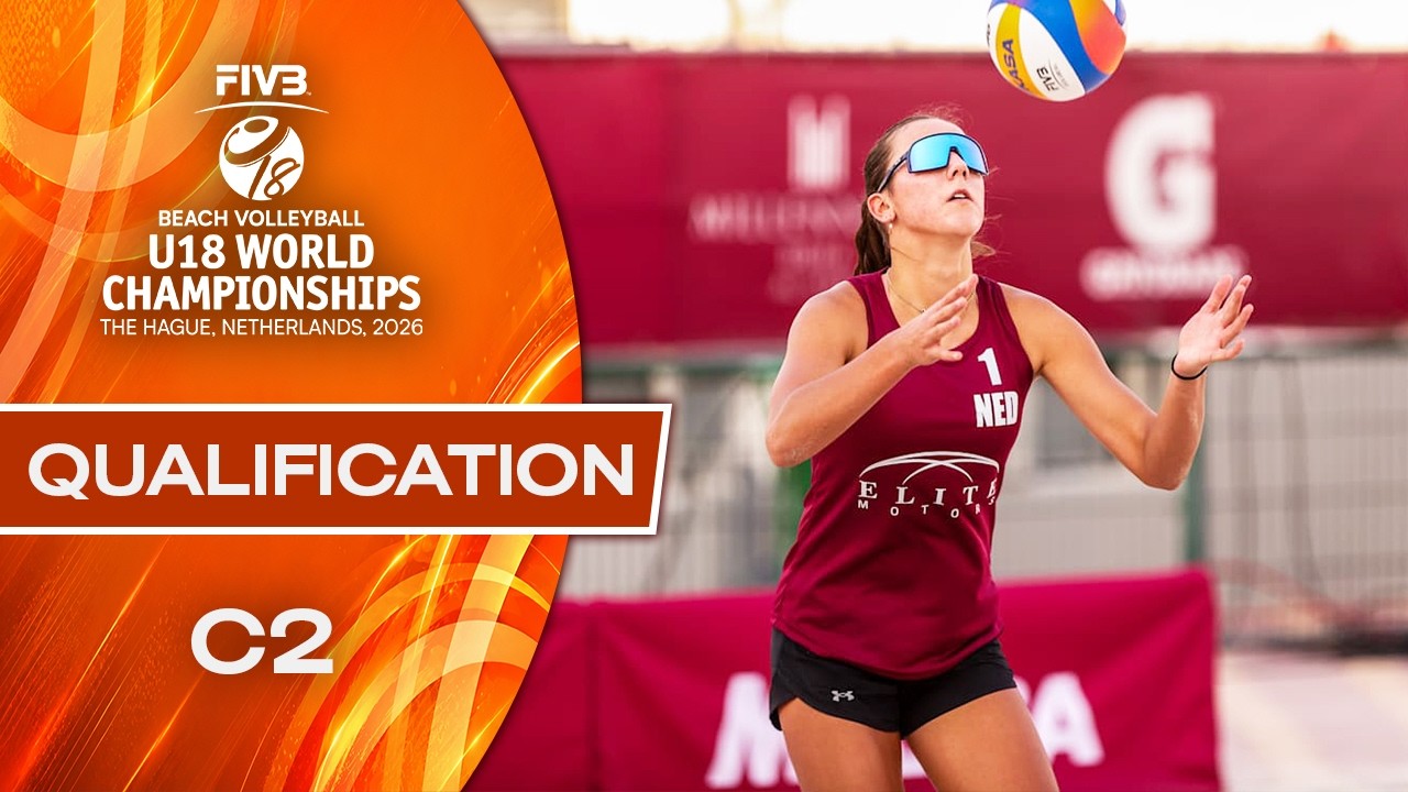 Qualification - Court 2 | Beach U18 World Championships 2026 | The Hague | 08.07.2026