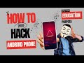 How to Hack Android Phone? | Ethical Hacking Tutorial | By Unixdroid #cybersecurity #unixdroid