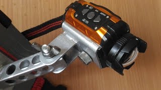 Нагрудное крепление экшн-камеры RICOH WG-M1. Видео от VLANK.