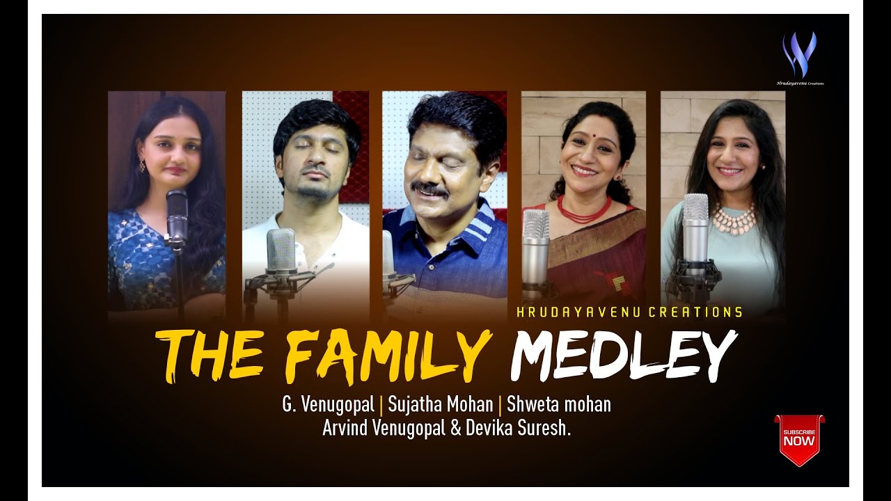 The Family Medley  G Venugopal  Sujatha Mohan  Shweta Mohan  Arvind Venugopal  Devika Suresh