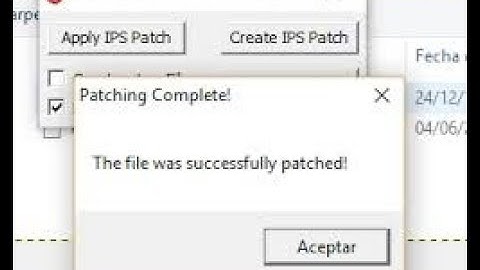 COMO PARCHEAR ROMS - CREAR IPS (traduccion ESPAÑOL e INGLES)