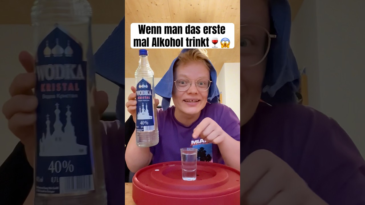 Wenn man mit Eltern das erste mal Alkohol trinkt 🍷😂 | bisbaldrian 