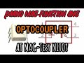 Paano Mag-function Ang Optocoupler At Ang Mag-test Nito?