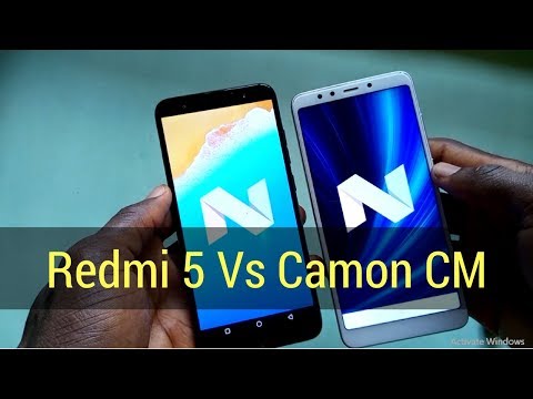 Tecno Camon CM Vs Xiaomi Redmi 5 Detailed Comparison