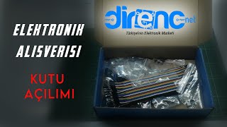 Direnç.net Alışveriş Paket Açılımı Elektronik Alışverişi
