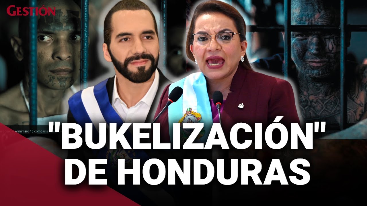 El "MÉTODO BUKELE" llega a HONDURAS: presidenta CASTRO