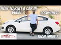 How to rent a car in dubai?| Documents?|From where?|Rosh vlogs|car rental| #roshvlogs#carrental#uae