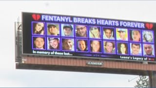 Portland unveils Fentanyl Awareness billboard remembering lives lost