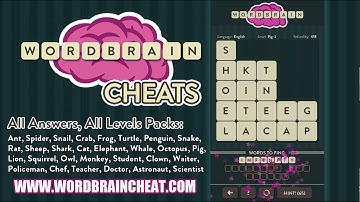 WordBrain Pig 3 Cheats | WordBrain Cheats | Pig 3 Answer