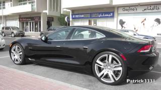 Match Highlights Fisker Karma EV ER - 3rd one in Dubai in black