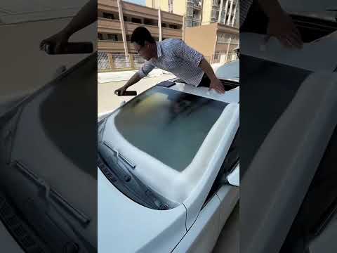 Satisfying foam cleaning spray 😳 #new