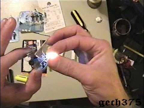 How to make a Tip Up Light 