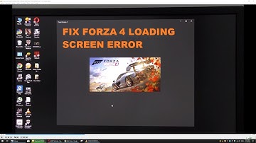 FORZA HORIZON 4 5 CRASH LOAD SCREEN WINDOWS 10 FIX ERROR