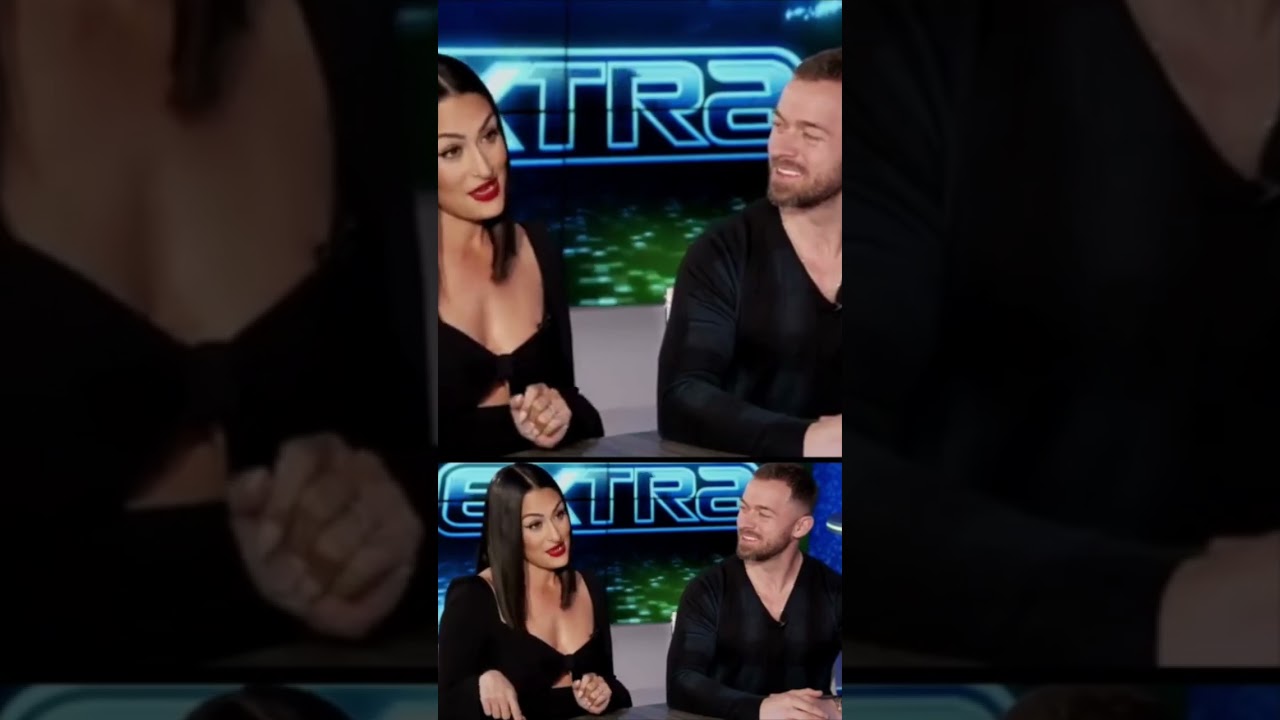 Nikki Bella on Her Surprise Striptease for Artem Chigvintsev!  #shorts