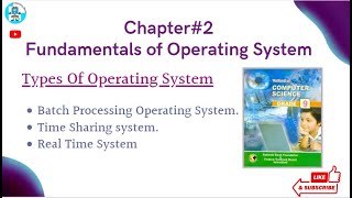 Types of Operating System||Paragraph Form||Batch Processing||Real Time &Time Sharing System.