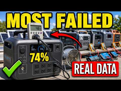 I Compared 12 Portable Power Stations Using Real Data ⚡️🔋 Most Brands Failed