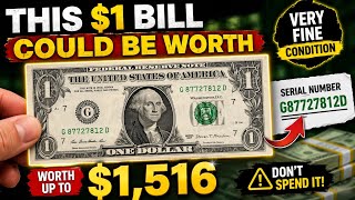 MOST VALUABLE $1 BILLS TO CHECK NOW!