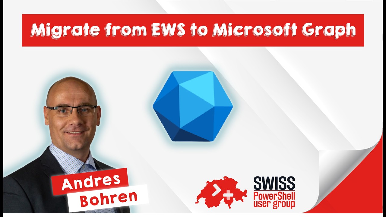 Migrate from EWS to Microsoft Graph - Andres Bohren - YouTube