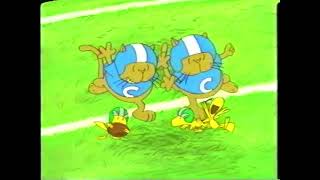 Youre In The Super Bowl Charlie Brown 1994 Funding Credits With Kqed Logo And Opening Scene