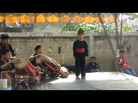 Azahra cilik pecak silat pusaka Sera anggacarang