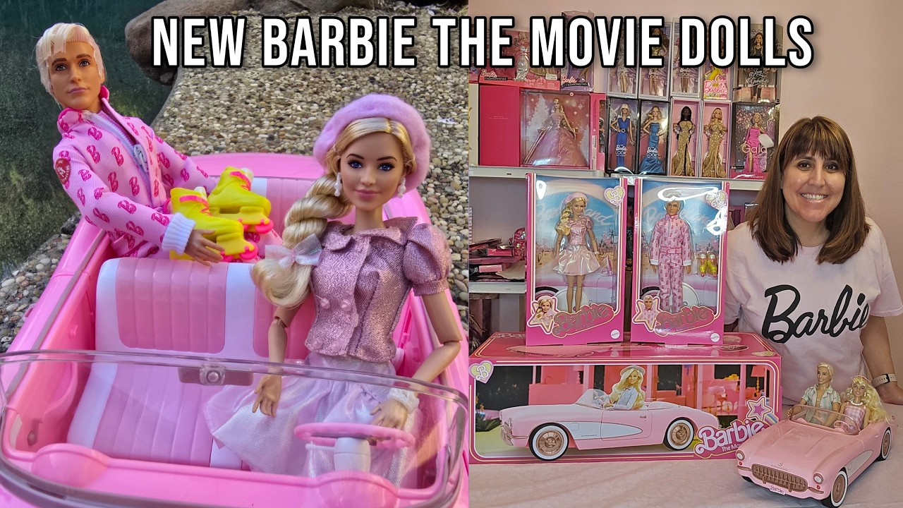 Barbie the Movie Dolls- Pink Beret Barbie & 
