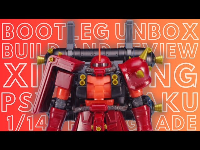 XING DONG | HG 1:144 PSYCHO ZAKU #bootleg #gunpla #review - YouTube