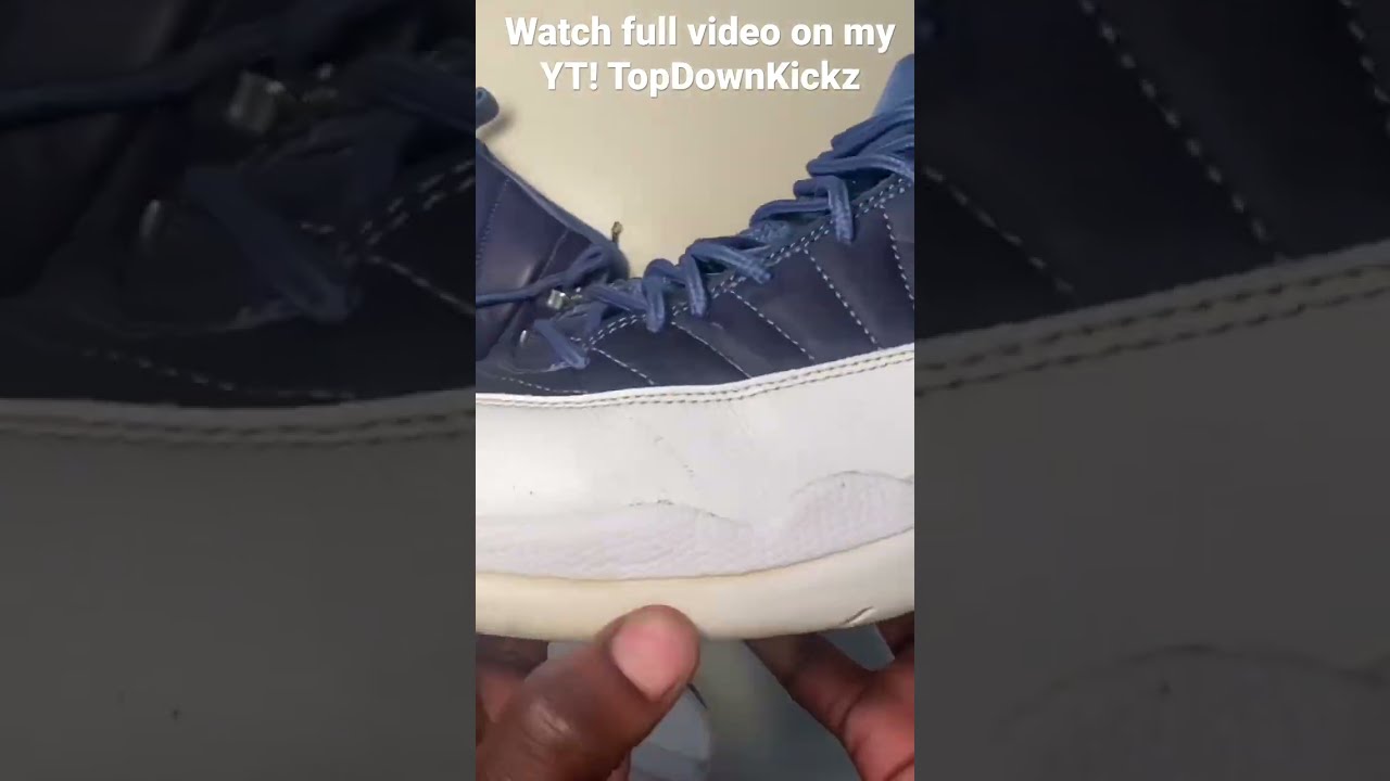 HOW TO CLEAN YOUR JORDAN 12 INDIGO 