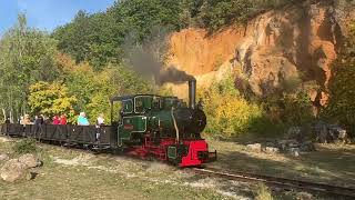 Bronhilde rides again. Solvayovy quarry. Czech Republic. Saturday 7 October 2023. by railwayvideos 90 views 6 months ago 4 minutes, 43 seconds