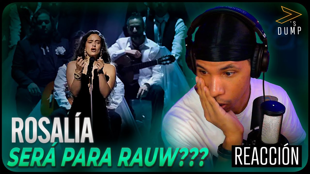 Rosalía Latin Grammy 2023 Reaccion