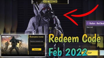 Codm Redeem Code March 2022 | Cod Mobile Redeem Code | Today Redeem Code Codm | Codm Redemption code