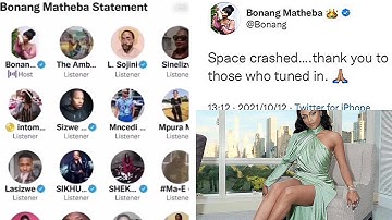 BONANG’S TWITTER SPACE AUDIO!! SHE EXPOSES COMPANY …