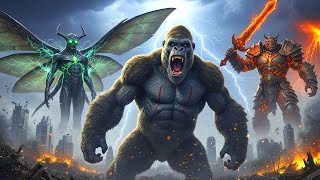 King Kong vs Humanoid Locust vs Orc | Full Monster Action Movie (Epic Giant Battle)