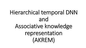 Paper summary: Hierarchical Temporal DNN and Associative Knowledge Representation