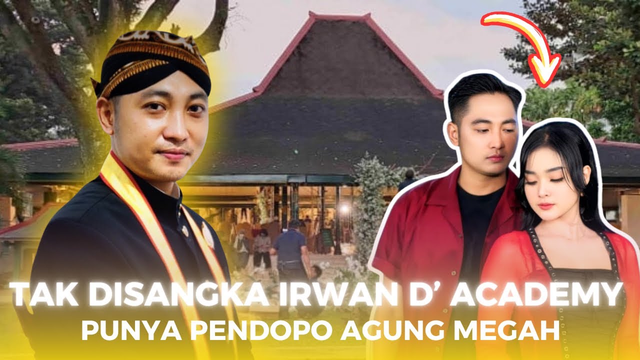 Ini Dia Rumah Baru Irwan D’Academy Dengan Berkonsep Pendopo Agung Megahhh
