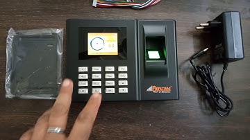 Real-time rs9 the best in class biometric attendance machine