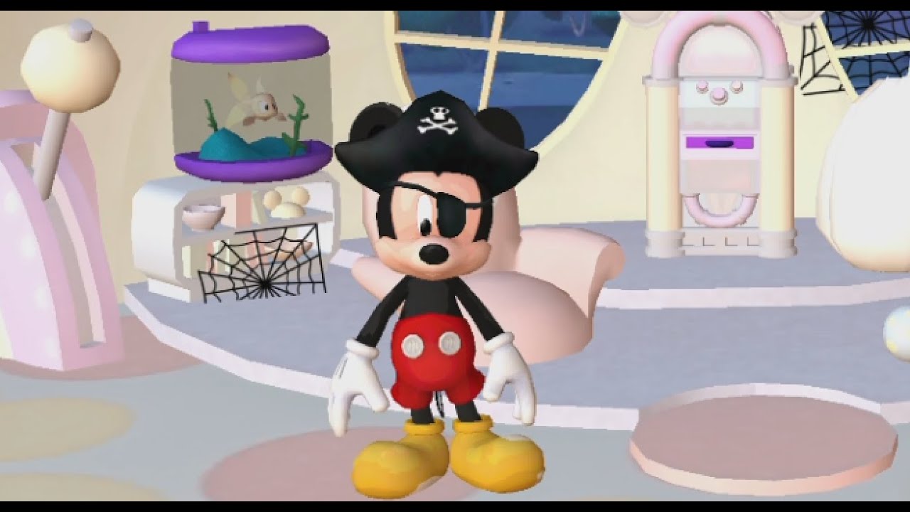 Mickey Mouse Color And Play Clup House Paint 3D Color Disney Junior Animated Coloring Book PART 3